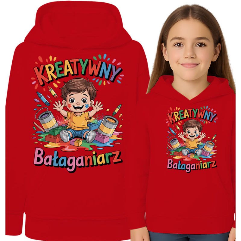 Bluza dziecięca 'Kreatywny Bałaganarz'