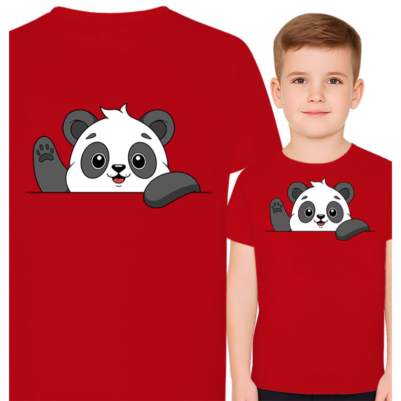 Schattig Panda T-Shirt voor Kinderen