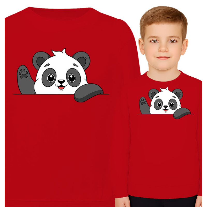 Bluza dziecięca 'Słodka Panda'