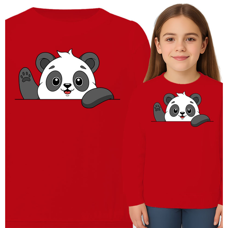 Bluza dziecięca 'Słodka Panda'