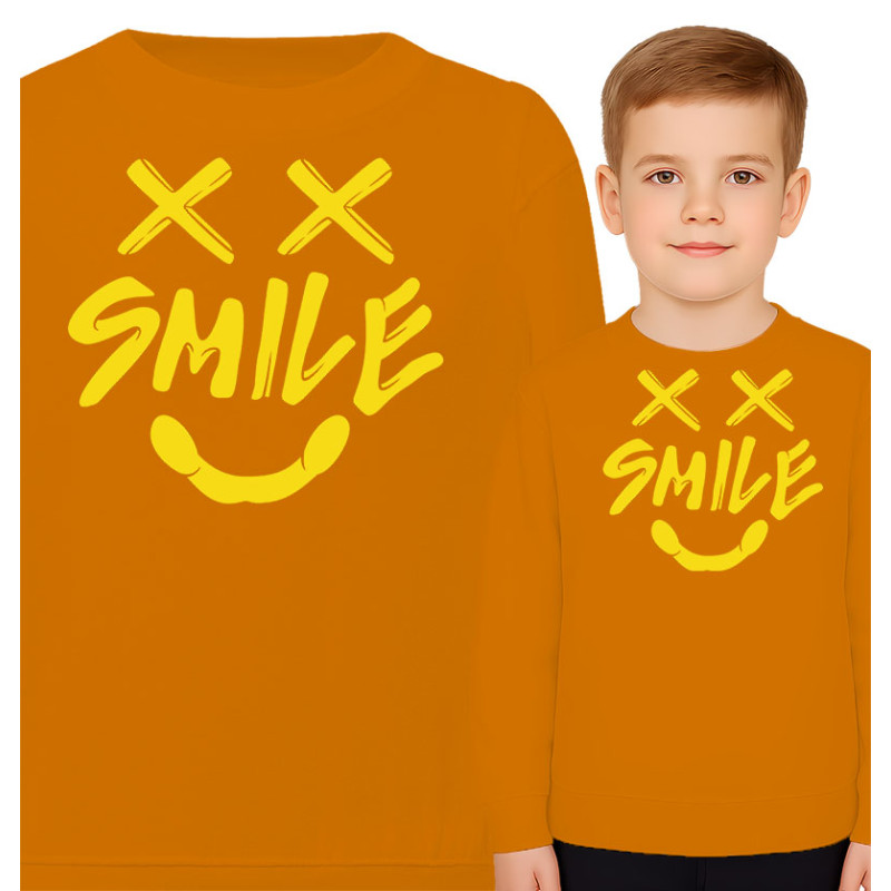 Bluza dziecięca 'Uśmiechnij się Graffiti'