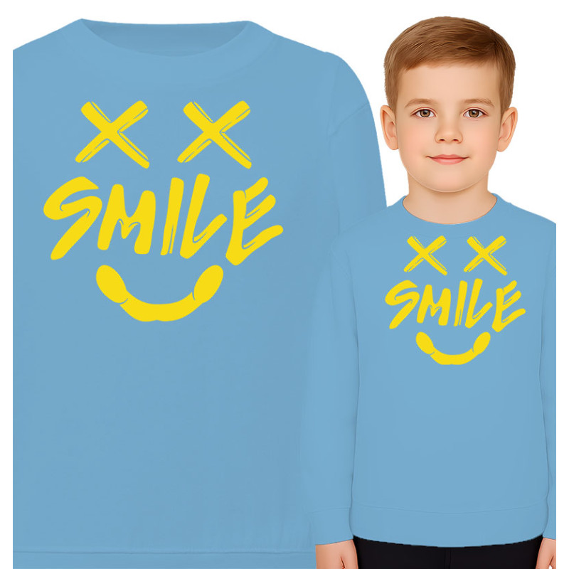 Bluza dziecięca 'Uśmiechnij się Graffiti'
