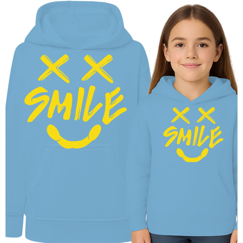Bluza dziecięca 'Uśmiechnij się Graffiti'