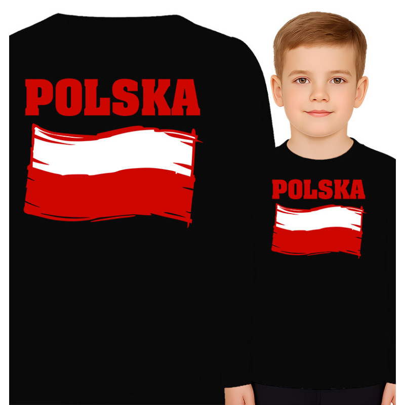 Polska Vlag Sweatshirt voor Kinderen