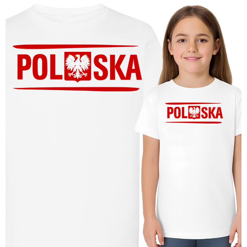 Koszulka dziecięca 'Polska dla Dumnych'