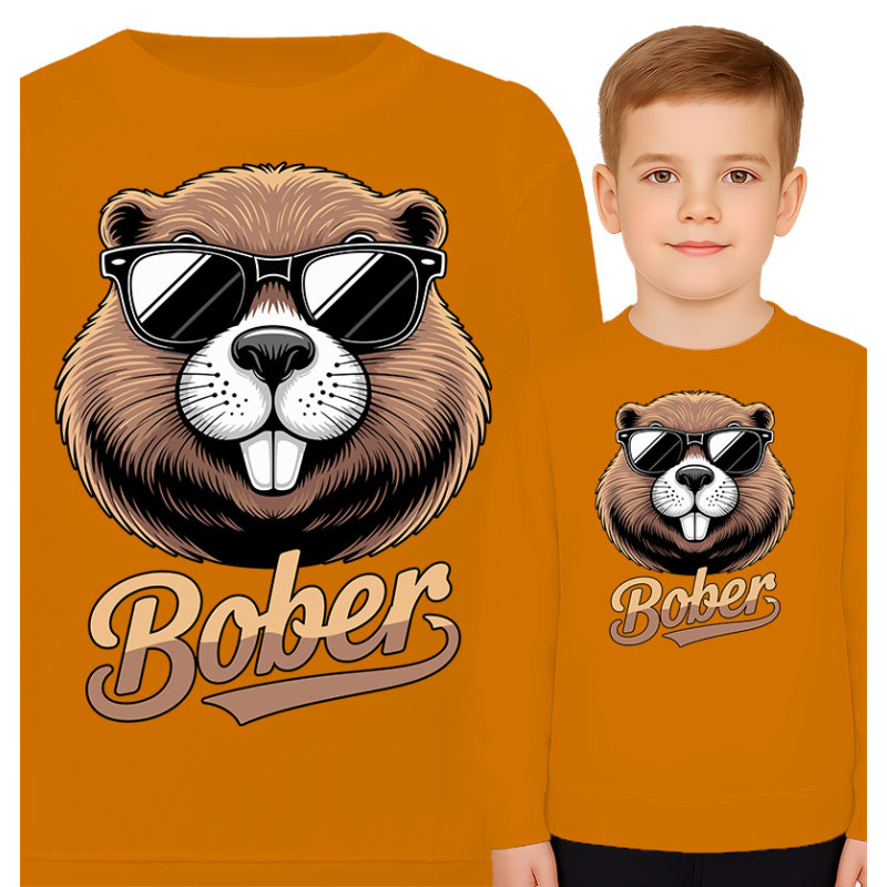 Bluza dziecięca ' Fajny Bóbr '