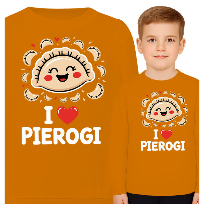 Bluza dziecięca 'Kocham Pierogi'