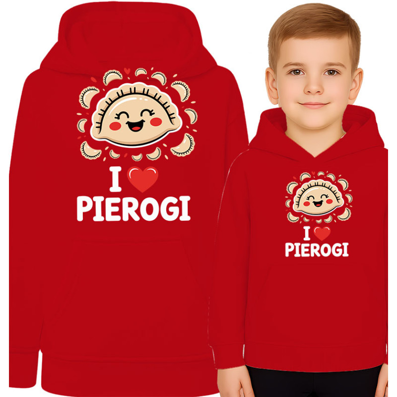 Bluza dziecięca 'Kocham Pierogi'