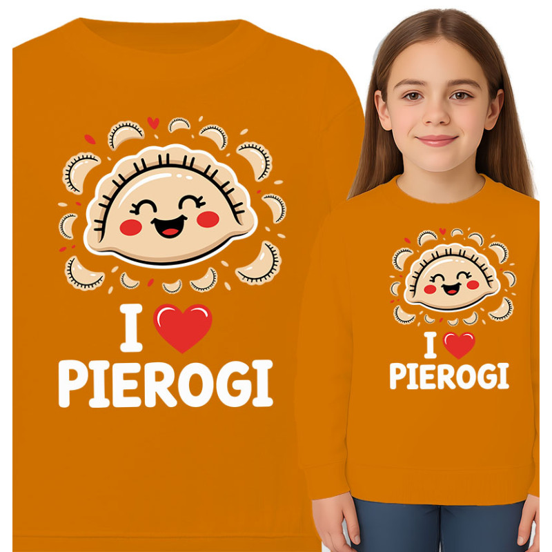 Bluza dziecięca 'Kocham Pierogi'