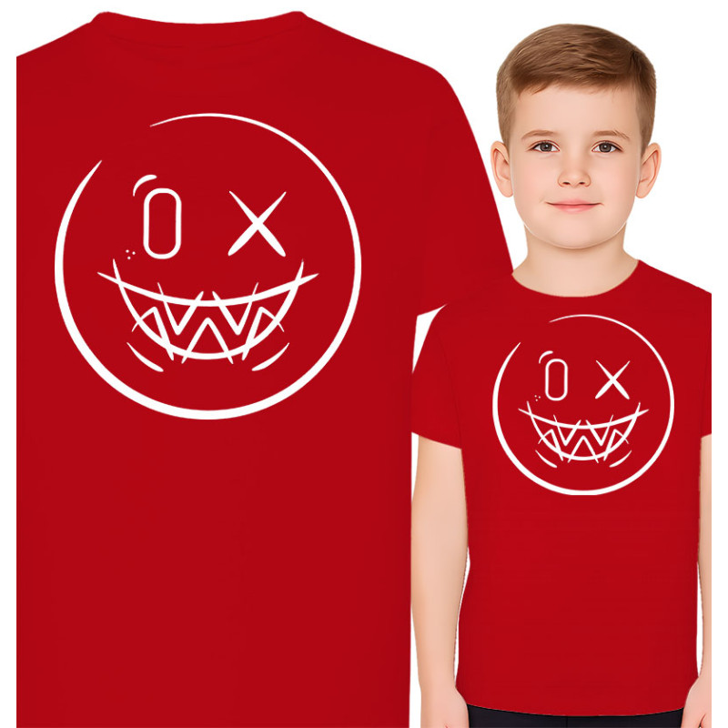 Speelse Rode T-Shirt voor Kinderen