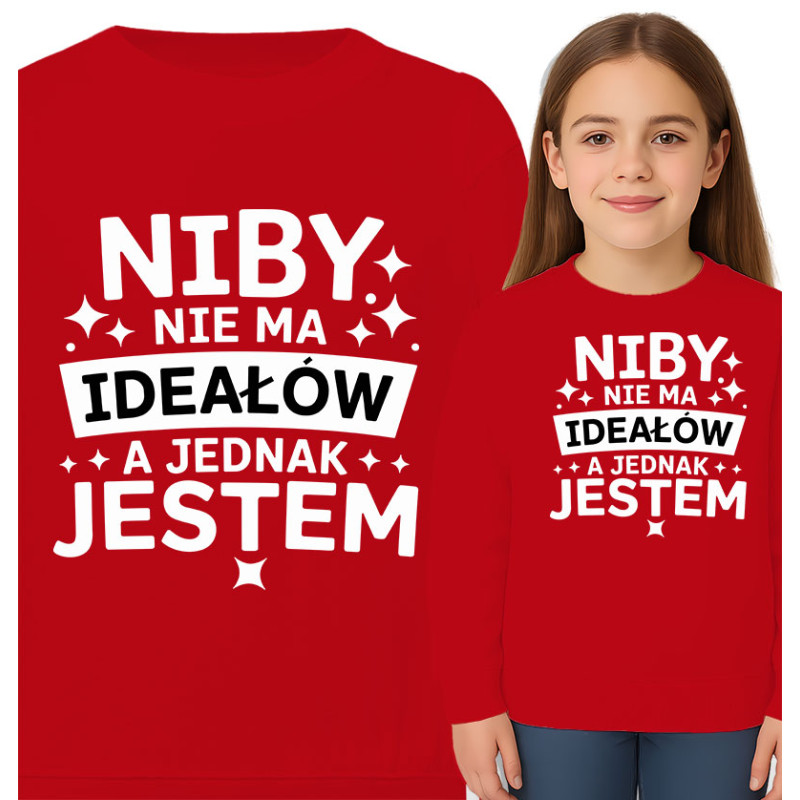 Trendy Rode Sweatshirt voor Kinderen