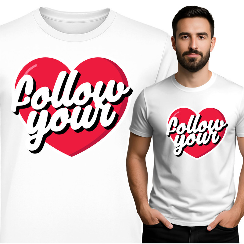 Volg Je Hart T-Shirt