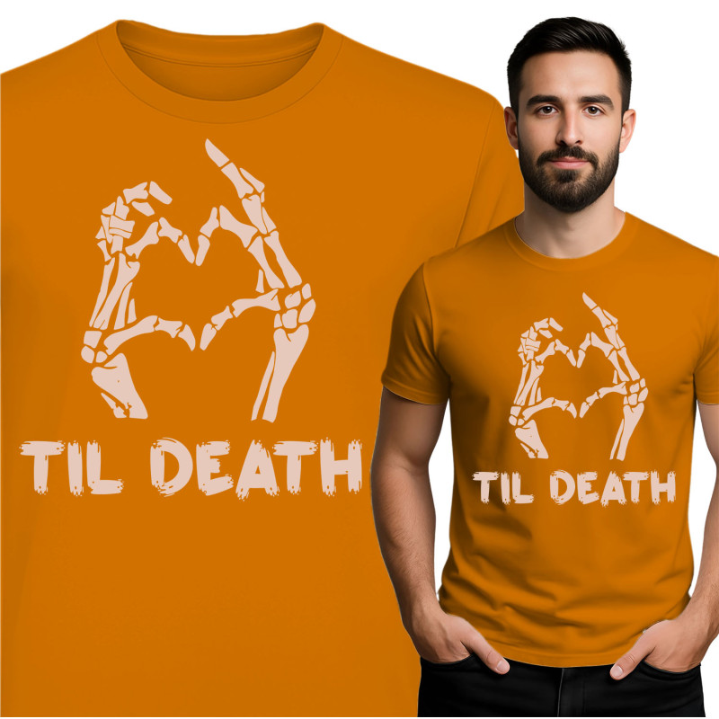 Til Death Skeleton Hands T-Shirt