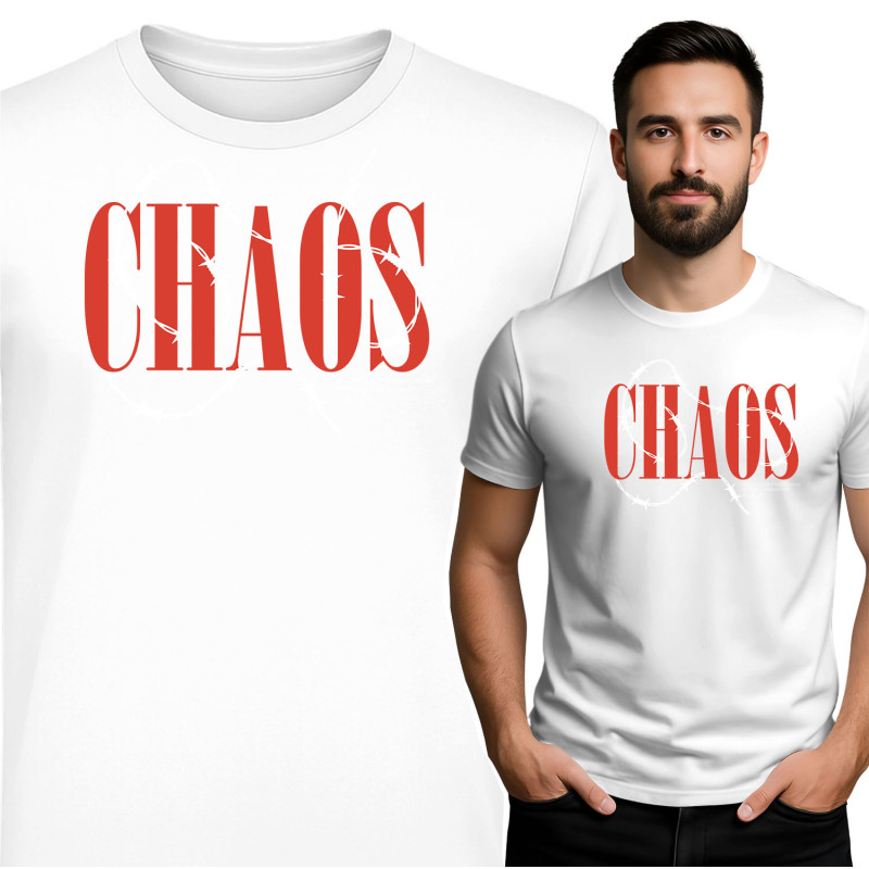 Chaos Grafische T-Shirt
