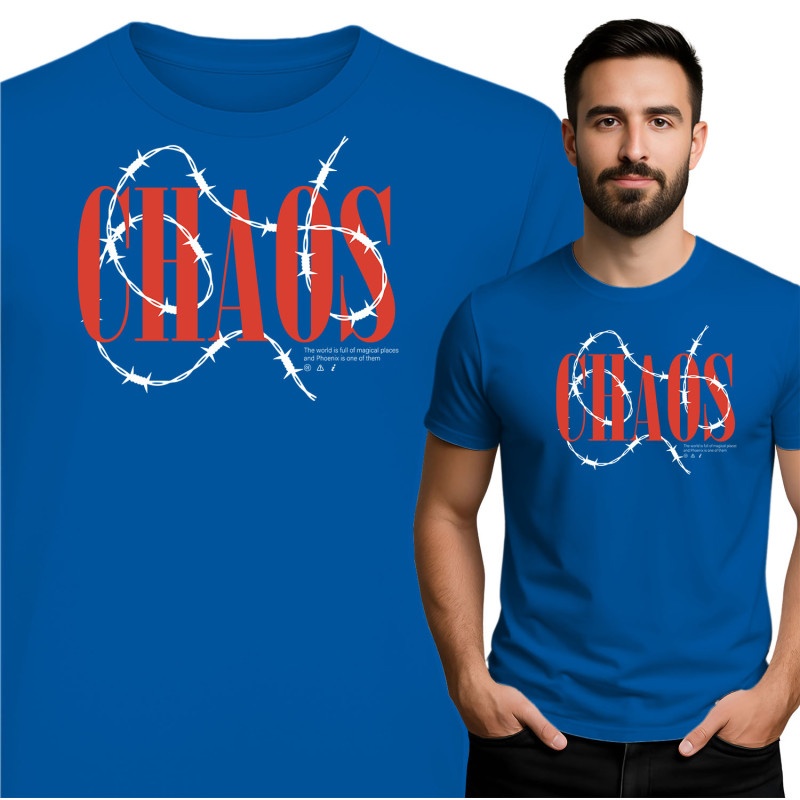 Chaos Grafische T-Shirt
