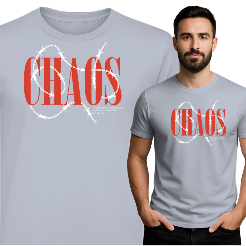 Chaos Grafische T-Shirt