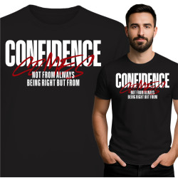 Koszulka męska 'Confidence...