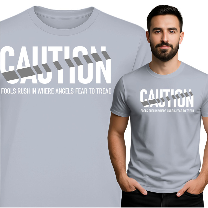 Caution T-Shirt: Een Gedurfde Verklaring