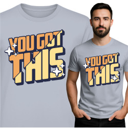 Motiverende 'You Got This' T-Shirt
