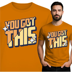 Motiverende 'You Got This' T-Shirt
