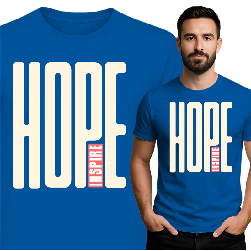 Koszulka męska 'Hope Inspire'