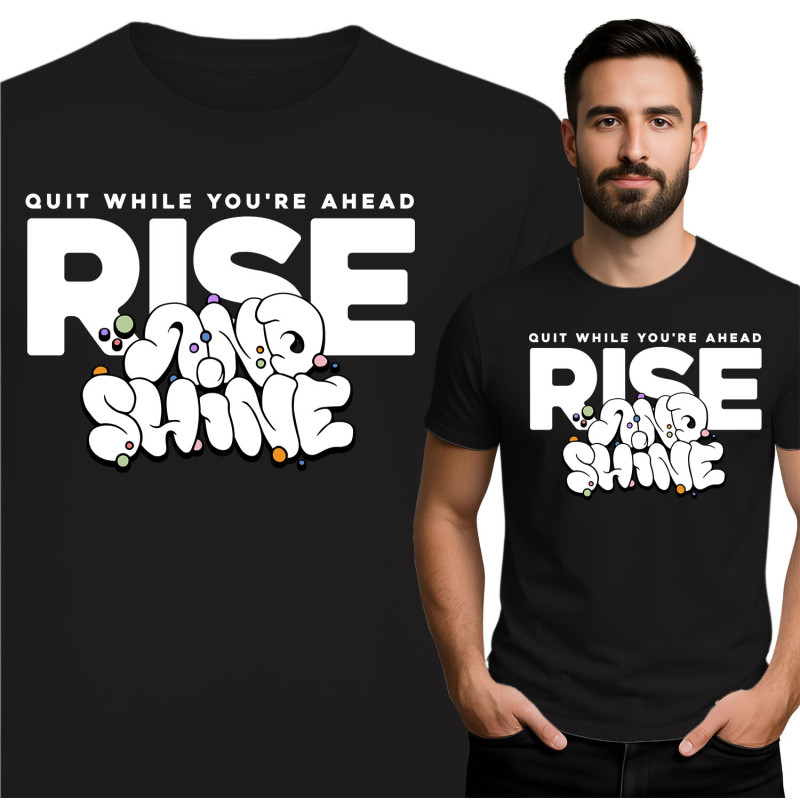 Rise and Shine Grafisch T-Shirt