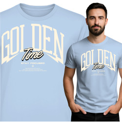 Koszulka męska 'Golden Time'