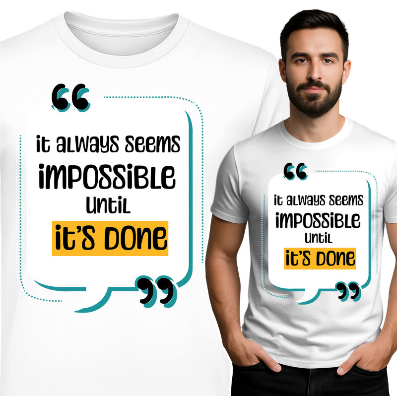 Inspirerende Graphic T-Shirt