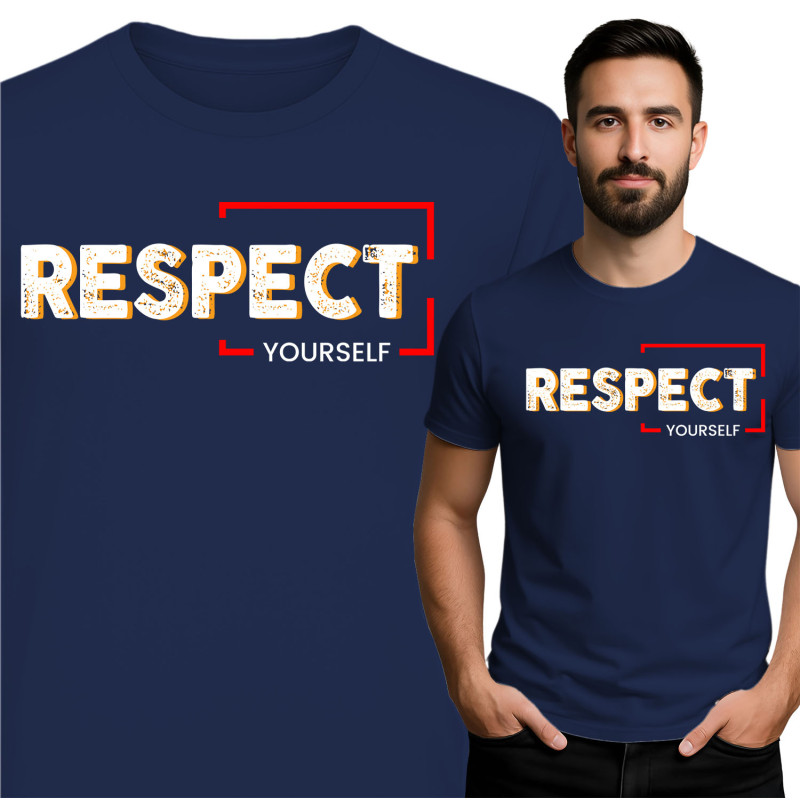 Koszulka męska 'Respect Yourself'