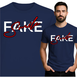 Stijlvol Fake Smile T-Shirt