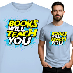T-Shirt 'Boeken Zullen Je Leren'