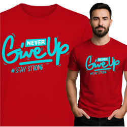 Motivatie T-Shirt - Geef...