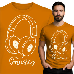 Koszulka męska 'Stylish Music'