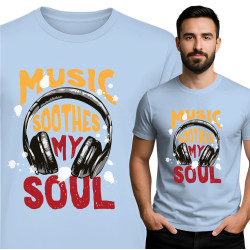 Music Soothes My Soul T-Shirt