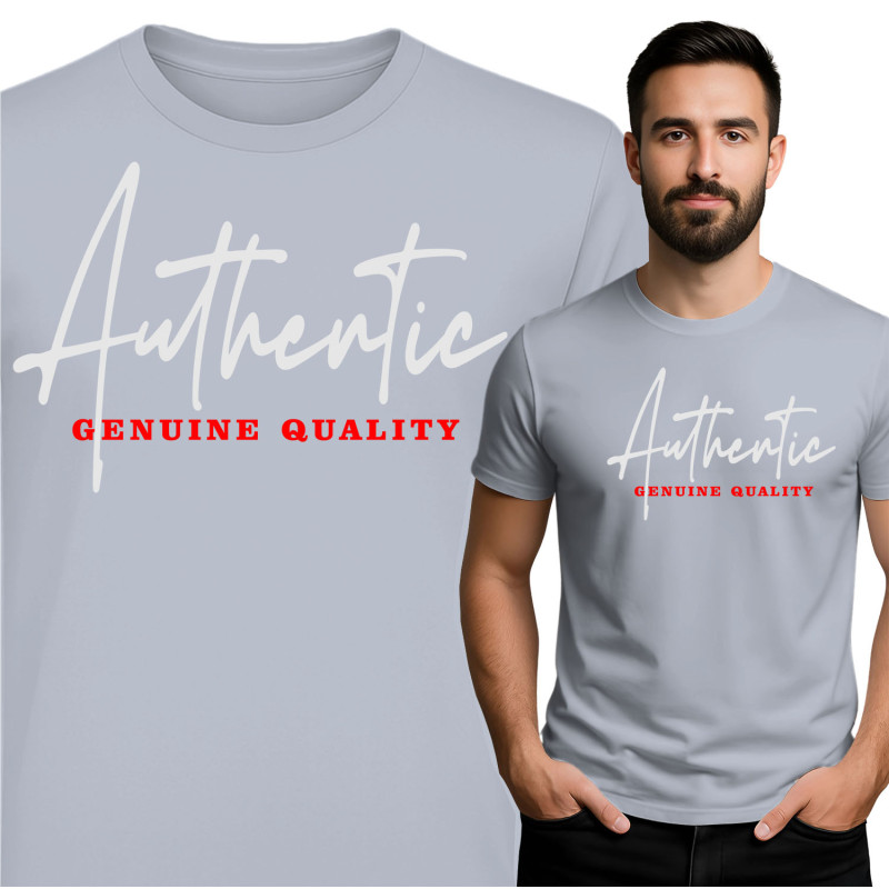 Authentic Quality T-Shirt - Navy Blue