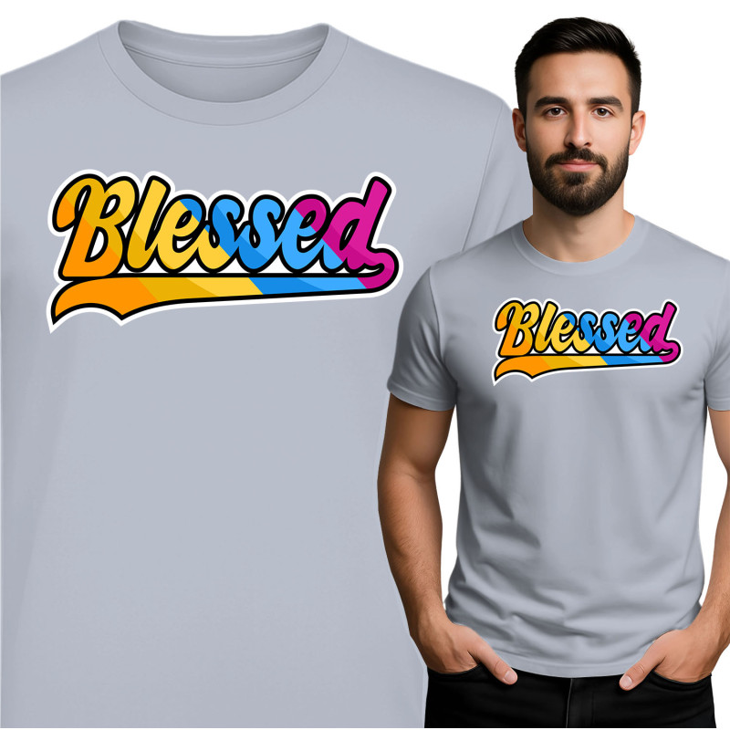 Blessed Grafisch T-Shirt