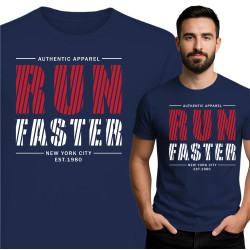RUN FASTER T-shirt -...