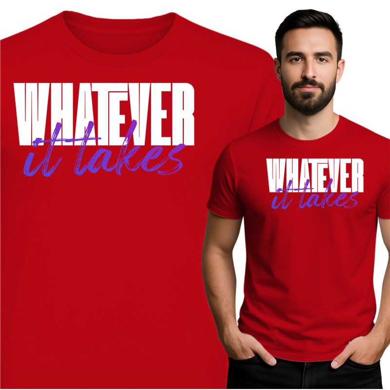 Koszulka męska 'Whatever It Takes'
