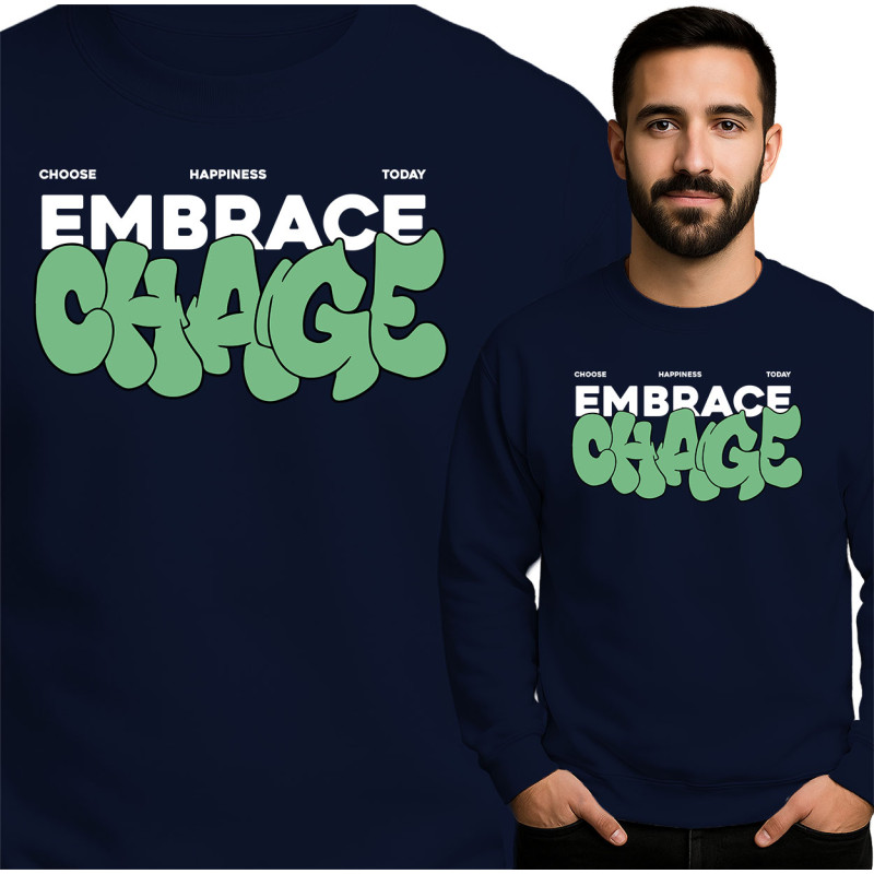 Bluza męska 'Embrace Change'