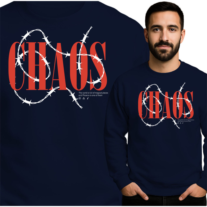 Bluza męska 'Chaos'