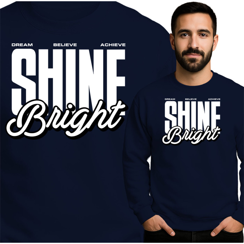 Bluza męska 'Shine Bright'