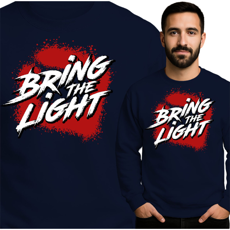 Bluza męska 'Bring the Light'