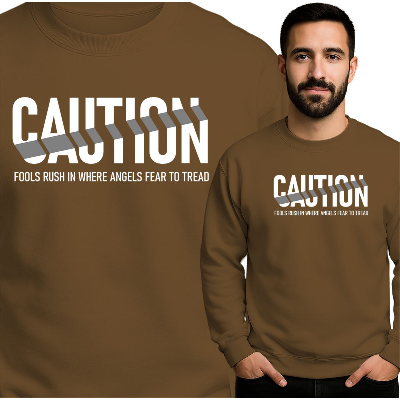 Bluza męska 'Caution '