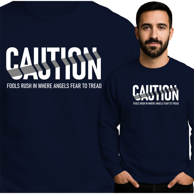 Bluza męska 'Caution '