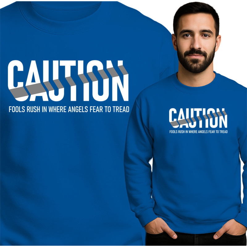 Bluza męska 'Caution '