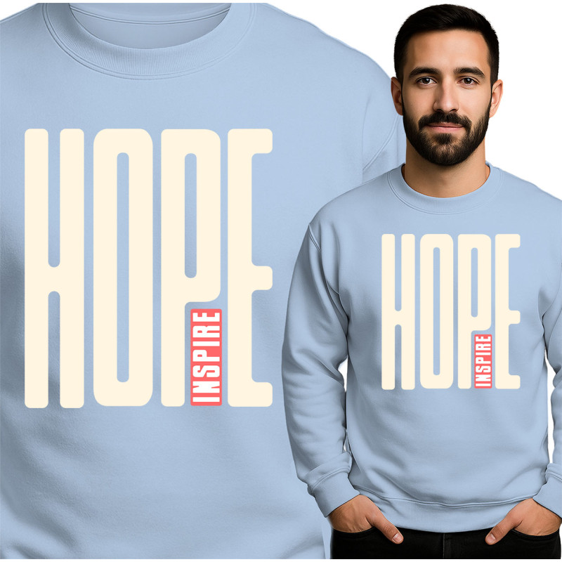 Bluza męska 'Hope Inspire'
