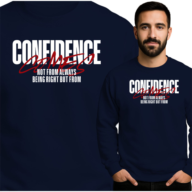 Confidence Sweatshirt - Omarm Je Stijl