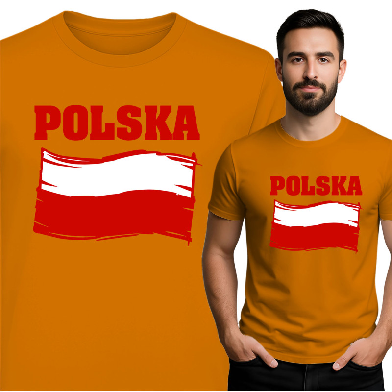 Stijlvol Polska T-Shirt voor Mannen