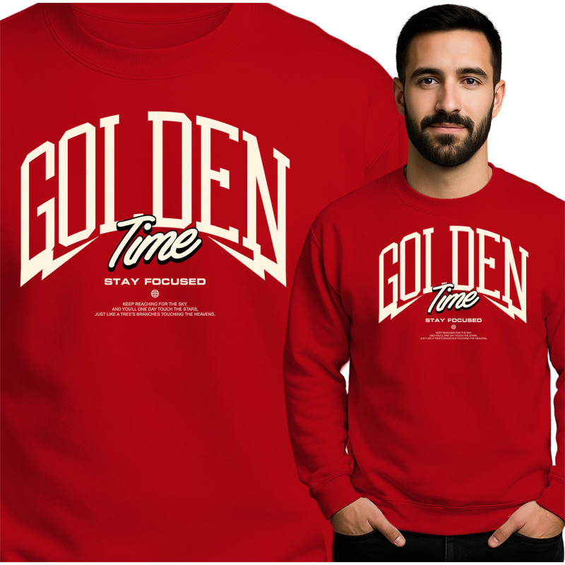 Golden Time Sweatshirt - Stay Focused