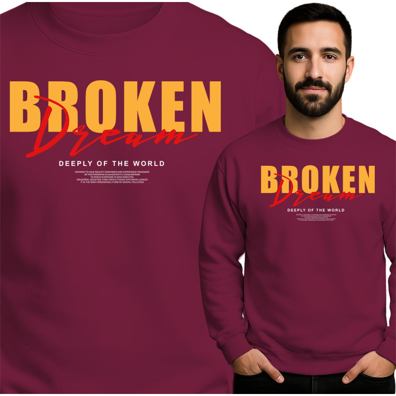 BlBluza męska 'Broken Dream'
